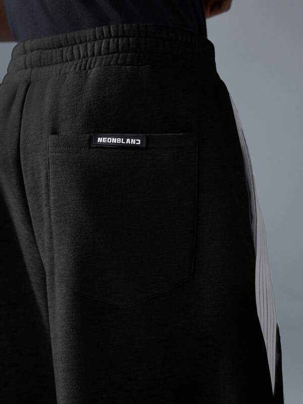 KNIT TRACK PANT – BLACK