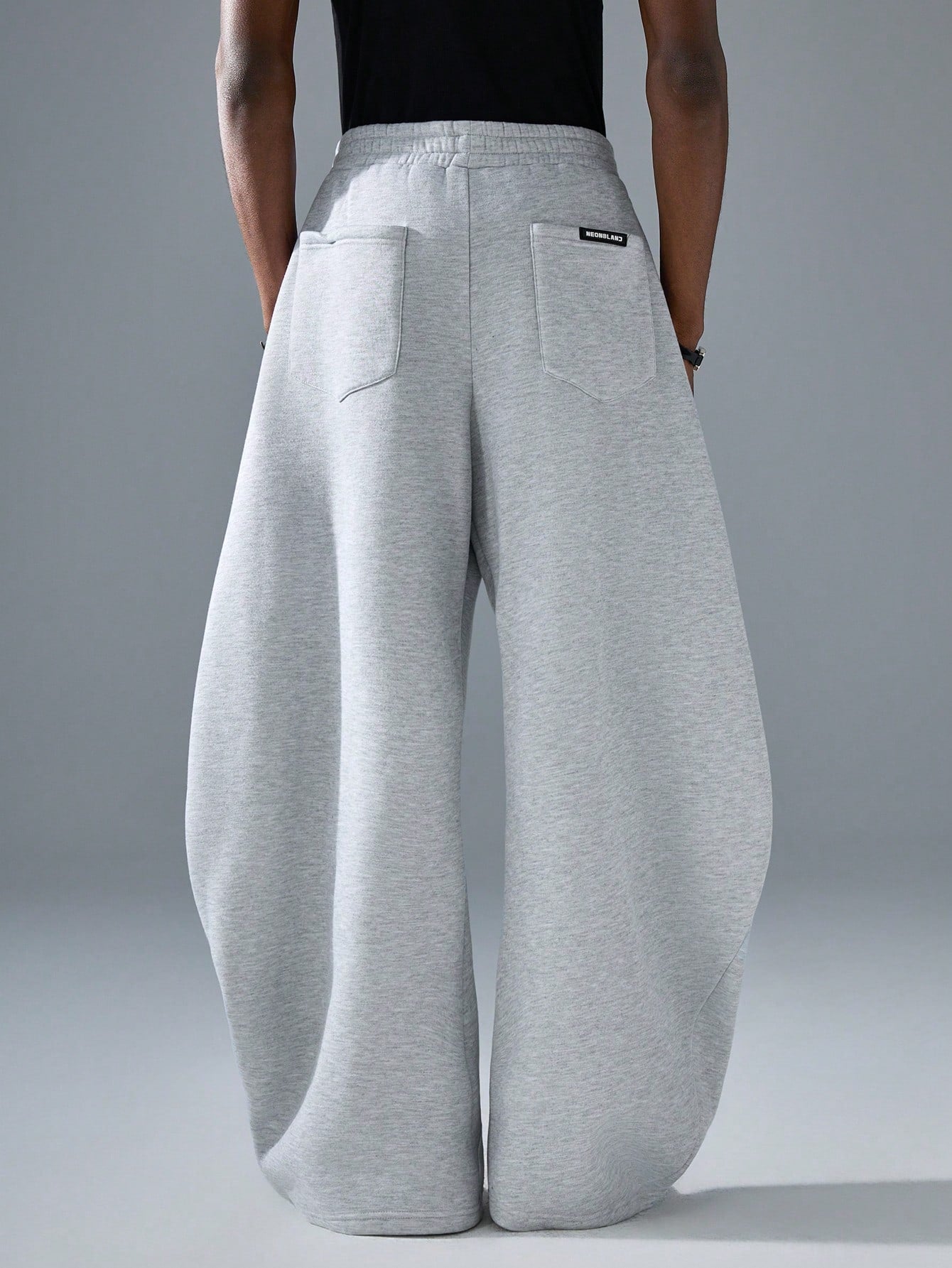 KNIT TRACK PANT – GREY